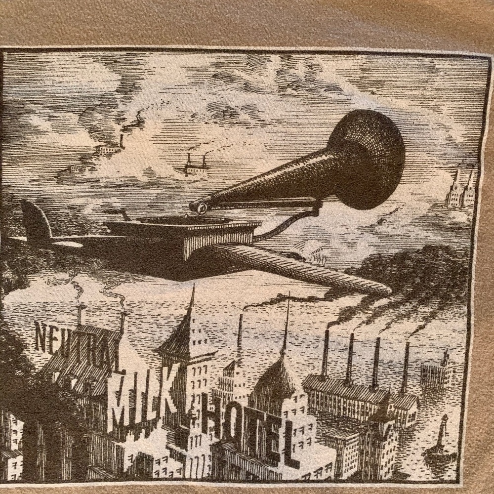 Neutral Milk Hotel band tshirt